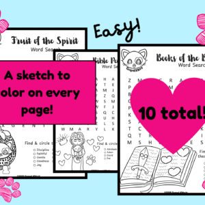 Bible Word Searches Volume 1 EASY